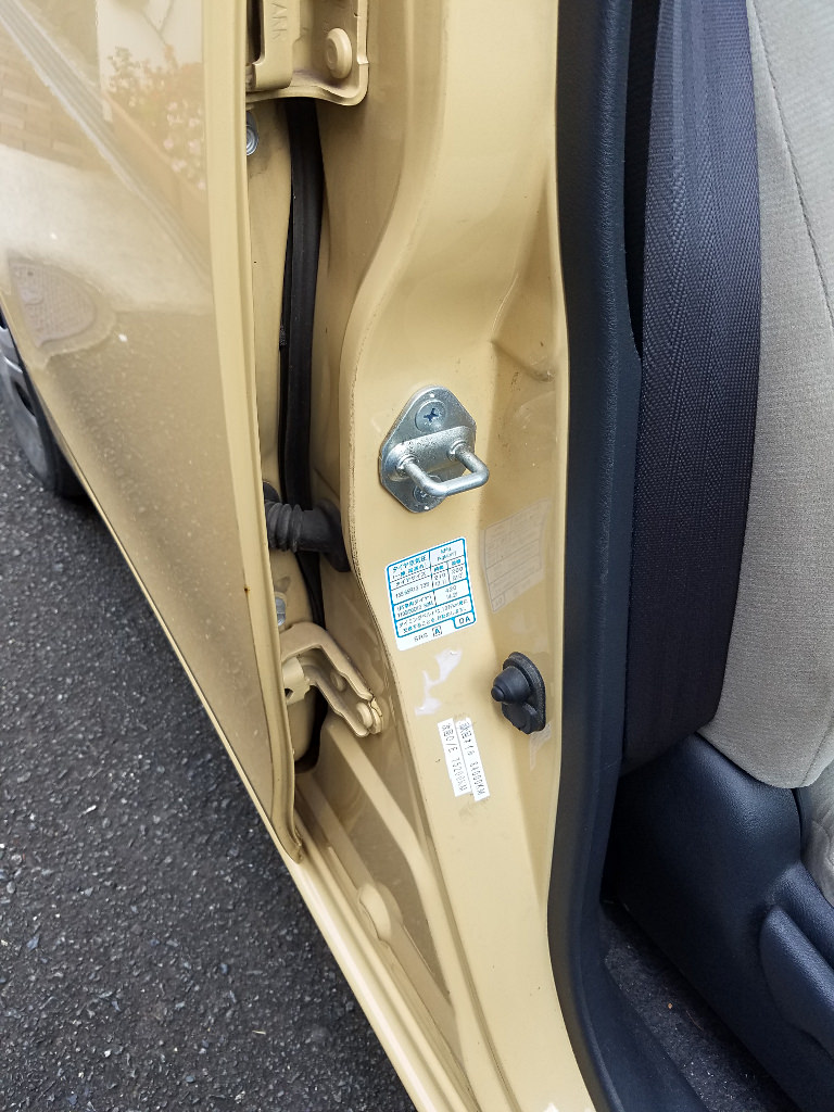 タイヤの空気圧チェック