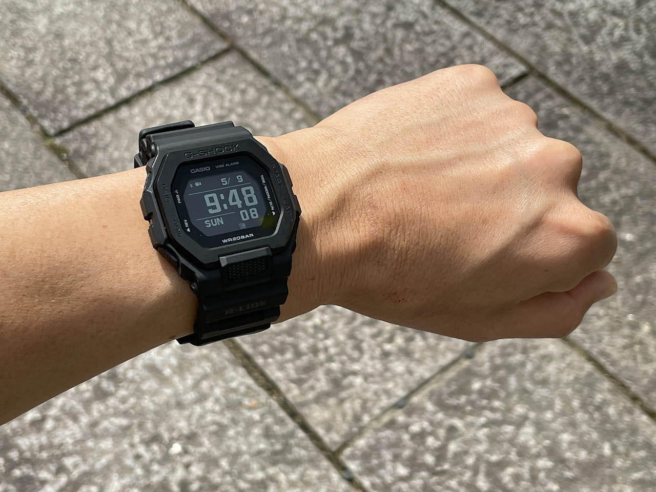 CASIO Gショック G-LIDE GBX-100-1JF  未使用品樹脂バンド