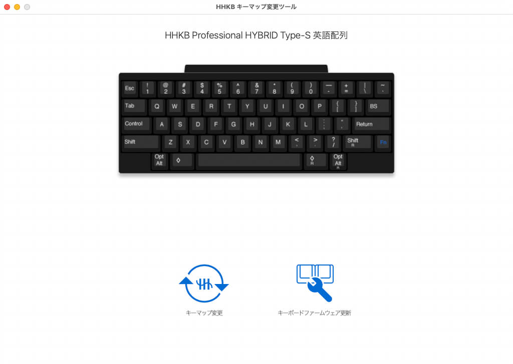 HHKB Professional HYBRID Type-S 無刻印／墨 英語+nuenza.com