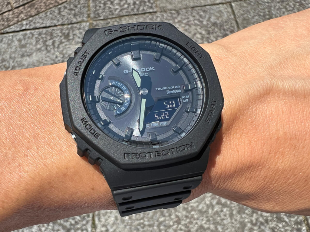 【新品未使用】CASIO G-SHOCK GA-B2100-1A1JF